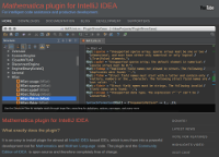 Mathematica plugin for IntelliJ IDEA